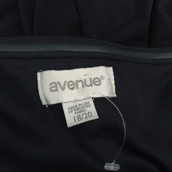 Avenue BLACK One Shoulder Fit & Flare Dress 18/20 - Picture 5 of 5